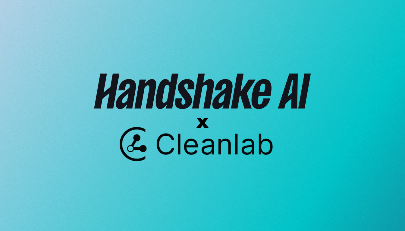 Why Handshake’s Acquisition of Cleanlab Could Redefine AI’s Data Backbone