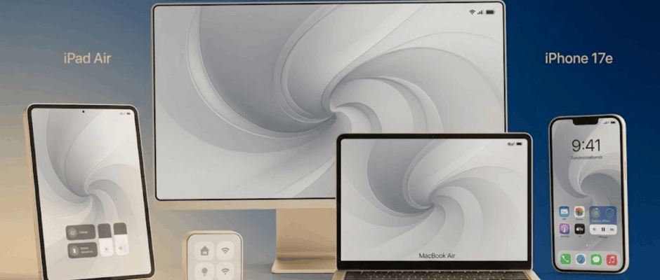 Apple’s 2026 new products iPhone 17e, MacBook Neo, M5 Macs and iPad Air (M4)