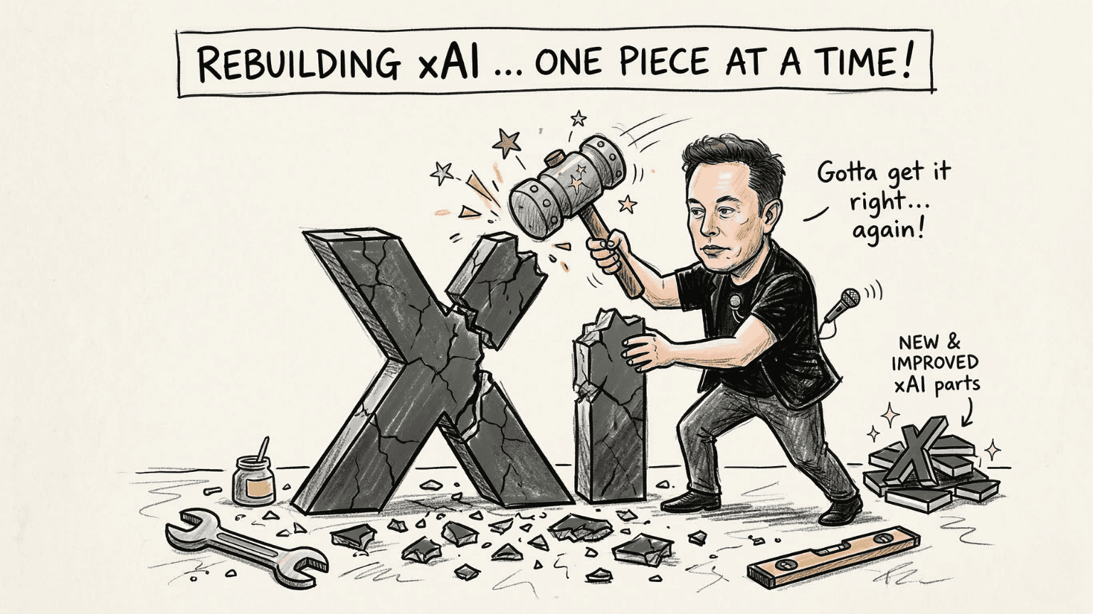 Why Elon Musk Is Rebuilding xAI — And What Went Wrong The First