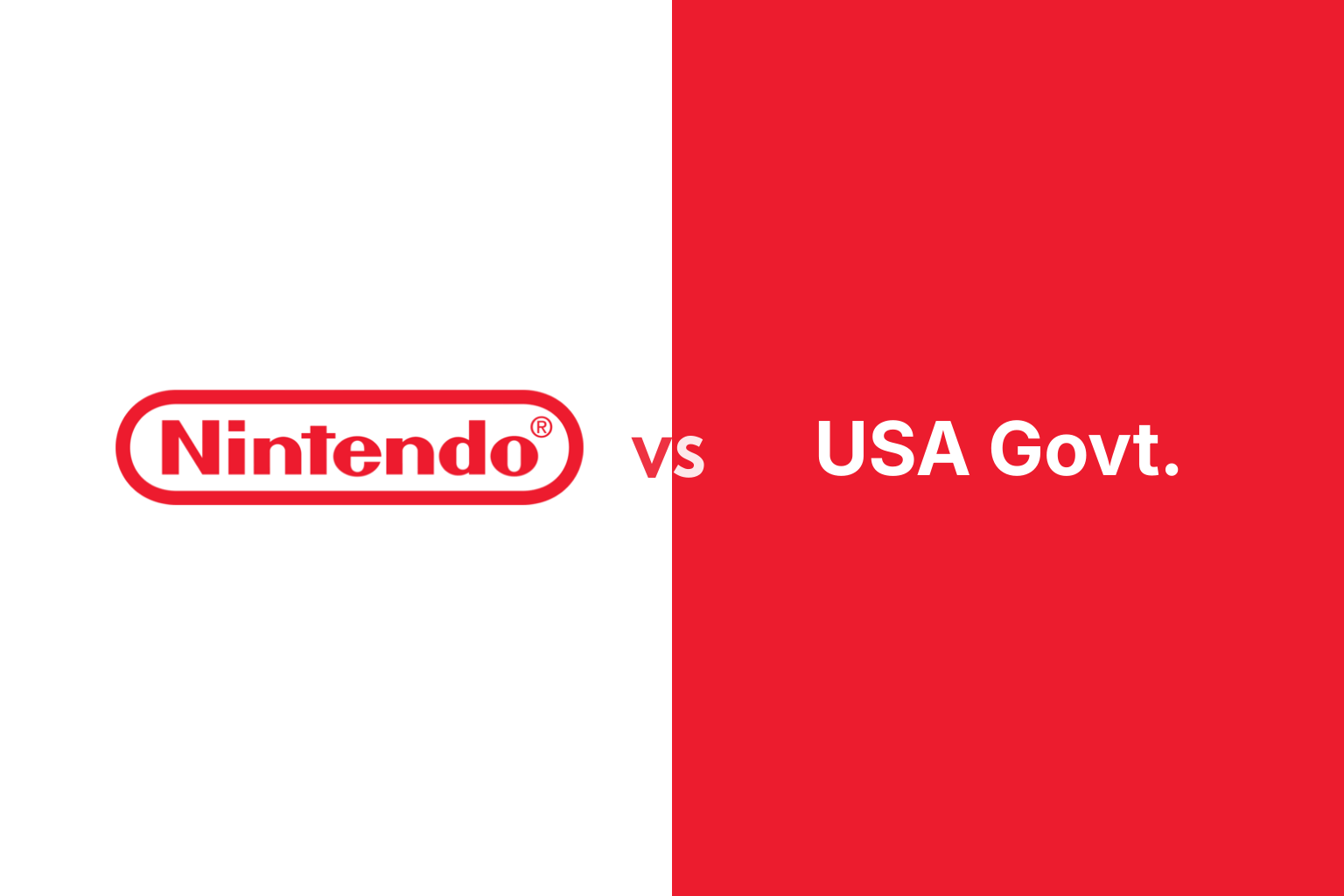 Nintendo Takes Washington to Court Over Tariffs — And It’s Not the Only One